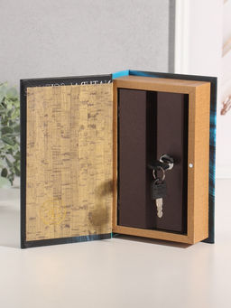 Шкатулка книга - сейф «Птицы. Зимородок» дерево, искусственная кожа, 21×13×5 см