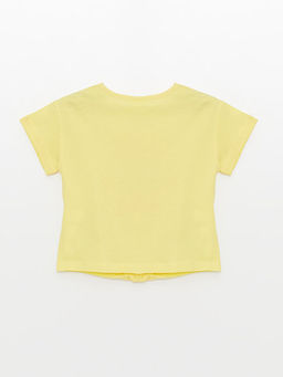 Bisiklet Yaka K?sa Kollu K?z Bebek Ti??rt - Waikiki фото 2