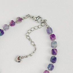 Браслет из Флюорита 16,5 см + - Радуга самоцветов фото 4