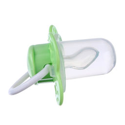 Соска - пустышка ортодонтическая, силикон, Грибочек, с колпачком, +0мес., цвет зеленый - Крошка я фото 4