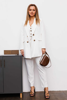 Костюм AURA 9218-176 молочный  фото 2