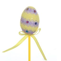 Изделие декоративное (вставка) Яйцо пасхальное (4*6), набор из 2-х шт., L12 W4 H30 см - Remeco фото 2