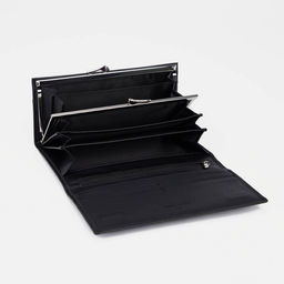 Кошелёк на магнитах, цвет чёрный - Simaland фото 3