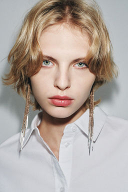 CHAIN CASCADE EAR CUFF EARRINGS