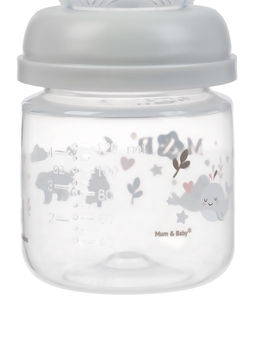 Бутылочка для кормления M&B, ШГ Ø50 мм, +0мес., 120 мл., набор 2 шт. в кор.