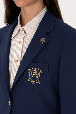 Kad_n Lacivert Ceket Sepette S_rpriz _ndirim - U.s. polo assn фото 7