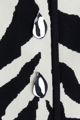 Vestido bandeau en punto jacquard - H&m фото 7