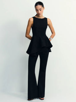 Топ с асимметричной баской / Zarina фото 2