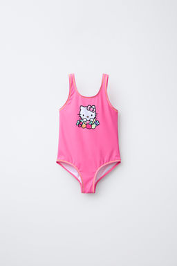 6-14 A?OS/ BA?ADOR FRUTAS HELLO KITTY SANRIO / Fucsia