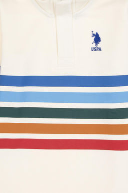 Erkek _ocuk Krem Dik Yaka Sweatshirt - U.s. polo assn фото 4