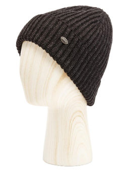 Шапка муж. шерсть+акр LB-A53125 d.grey/black