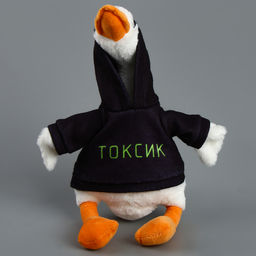 Мягкая игрушка Гусь: Токсик, 35 см - POMPOSHKI фото 5