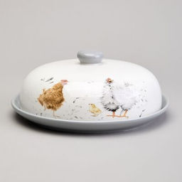 БЛЮДО ДЛЯ БЛИНОВ LEFARD FUNNY HENS 23,5*10 СМ  фото 9