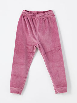 Beli Lastikli Basic K?z Bebek Pijama Alt