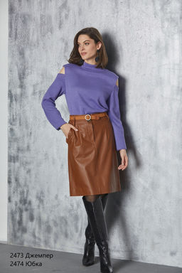 2473 Джемпер - Niv niv  fashion фото 3