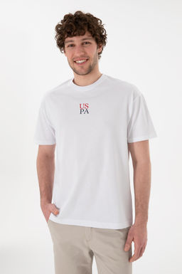 Erkek Comfort Fit Bisiklet Yaka Beyaz Ti__rt Sepette S_rpriz _ndirim - U.s. polo assn фото 4