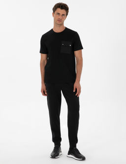 Siyah Regular Fit Ti__rt