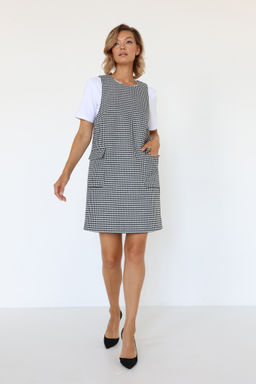 Сарафан мини с карманами - Looklikecat фото 2