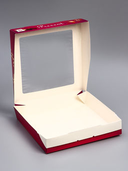 Цена за 20 шт. Коробка подарочная складная Present, 20?20?4 см