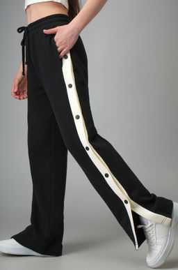 Брюки для девочки с заклепками из футера Happyfox