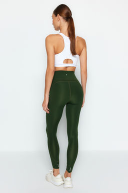 TRENDYOLMILLA Siyah Ekstra Kar?n Toparlay?c? Katmana Sahip Mat Tam Boy Orme Spor Tayt THMAW24TY00026  фото 17