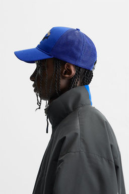 CAP WITH CONTRAST EMBROIDERY - Zara фото 2