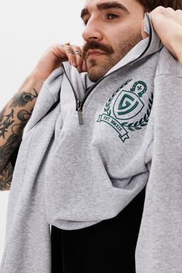 Джемпер GO M4077/50-04.182-188 серый меланж - Pirs фото 2