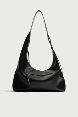 BOLSO DE HOMBRO ASIM?TRICO / Negro - Zara фото 4