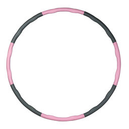 Обруч массажный Woohooo Meteor Twist / D83 cm 8 секций / розово-серый / уп 20 - Галеонтрейд фото 3