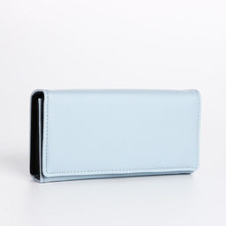 Кошелёк на магните, цвет голубой