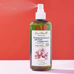 Регенератор (лосьон) для сухих и тонких волос Гречиха и малина 250 мл Green mama/Грин мама