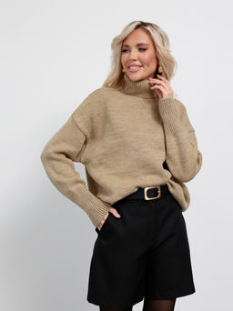 JETTY Джемпер вязаный свитер с горлом  фото 35