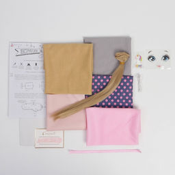 Набор для шитья. Интерьерная кукла Лора, 30 см