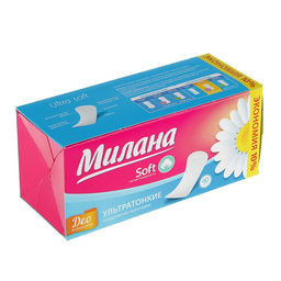 Прокладки ежедневные Милана Ultra Deo Soft Цветы, 40 шт. фото 5