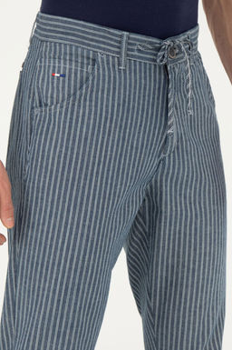 Мужские темно-синие джинсовые брюки - U.s. polo assn фото 12