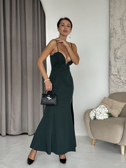 Платье AURA 3311-164 изумрудный