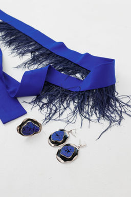 Пояс ANELLI 1194 василёк  фото 4