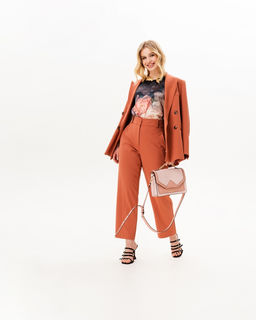 Туника кимоно с атласной полочкой 04.4.14 - Sahar art lab фото 9