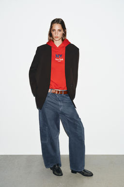 OVERSIZE DOUBLE-BREASTED BLAZER