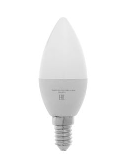 Цена за 2 шт. Лампа светодиодная TANGO, С37, 11 Вт, E14, 1045 Лм, 6500K, IP20, свечение холодное белое, матовое ст