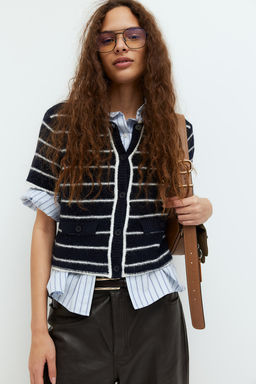 Short-sleeved cardigan - H&m фото 2