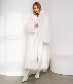 Шуба #КТ1019 (6), молочный