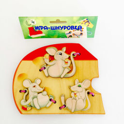 Шнуровка арт. 7795 "Мышки" /40*