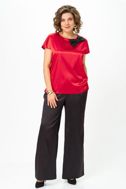 Костюм ANDINA CITY 9090-25 черный/красный