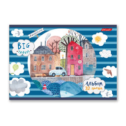 Светоч 32АЛСК4_2_3_9 Альбом для рисования, мат. ламинация, 100 г/м2 A4 29 х 20.5 см 32 л. 5 шт. на скобе 000215 Пиратский остров