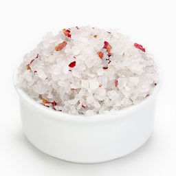 Соль для ванны с лепестками дикой розы, 150 г, Чистое счастье