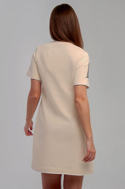 Арт. 8502 Платье женское 42-48 (4 шт) Цвет:бежевый
