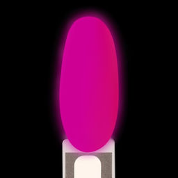 Гель лак для ногтей GLOW IN THE DARK, 3-х фазный, 8 мл, LED/UV, люминесцентный, цвет фиолетовая фуксия (47) - Queen fair фото 12