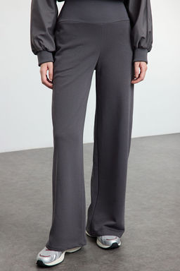Antrasit Ince Ekstra Yuksek Bel Wide Leg/Genis Kesim Pantolon TWOAW25PL00026