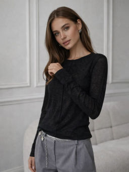 Лонгслив-паутинка - Binita фото 7